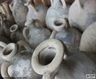 Roma amphoralarına Ulaştırma ve gıda depolama için kullanılan